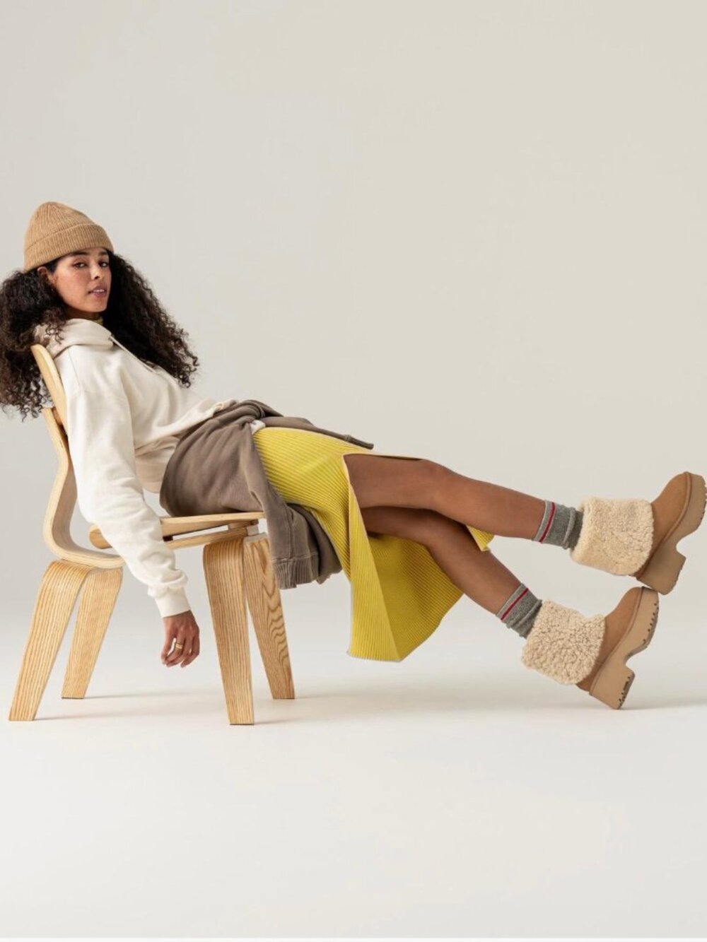 UGG Classic Heights Genuine shearling boot